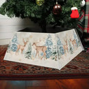 Saia Árvore de Natal Base PVC Encaixe 55x42x25cm