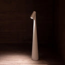 Luminária de Mesa Sem Fio Recarregável Artesanato Estilo Africano