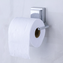 Suporte para Papel Higiênico Cromado com Ventosa de Fácil Instalação