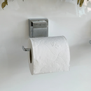 Suporte para Papel Higiênico Cromado com Ventosa de Fácil Instalação