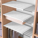 Prateleira Organizadora Ajustável para Armário | Space-Saving Cozinha e Roupeiro – Lumia