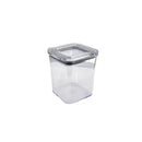 Kit Potes Herméticos Acrílico Cristal 200ml Empilháveis | Organizador de Alimentos com Vedação Premium