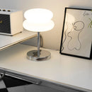 Abajur Decorativo Macaron - Luminária de Mesa de Vidro