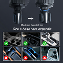 Expansor de porta-copos 3 em 1 para carro