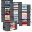 Bolsa Organizadora Grande 90L para Roupas, Cobertor, Edredons, Roupa de Cama