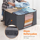 Bolsa Organizadora Grande 90L para Roupas, Cobertor, Edredons, Roupa de Cama