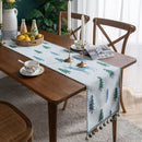 Caminho de Mesa Trilho de Mesa em tecido Jacquard com Flor