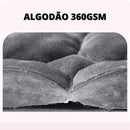 Capa de Cabeceira Casal Solteiro em Veludo