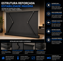 Tela de Projeção Elétrica Floor Rising Premium™ | 100” a 120” Retrátil, Motorizada e Portátil