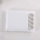 Cortina para Banheiro Box Impermeável Plástico Branca