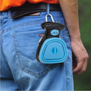 Kit Passeio Inteligente Pet CleanWalk™ | Coletor Higiênico + Garrafa Portátil com Tigela