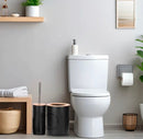 Kit Banheiro 6 Peças com Acabamento em Bambu – Preto ou Branco | Golden House