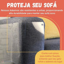 Kit Arranhador de Sofá para Gatos - Adesivo Protetor Transparente Educativo Anti Arranhão