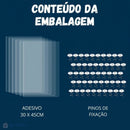 Kit Arranhador de Sofá para Gatos - Adesivo Protetor Transparente Educativo Anti Arranhão