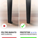Kit Protetor de Pé de Cadeira, Mesa, Sofá, Cama, Móveis - Redondo