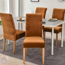 Kit Capas de Cadeira Suede Veludo