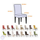 Kit Capas de Cadeira Suede Veludo