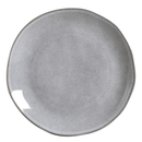 Conjunto 3 Pratos - Raso Orgânico Concreto Cinza 26,5cm
