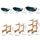 Fruteira de Mesa 2 e 3 Andares Moderna para Cozinha
