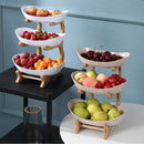 Fruteira de Mesa 2 e 3 Andares Moderna para Cozinha