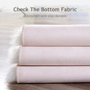Tapete fofo Peludo de Coração Decorativo