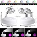 Luminária Spot Led Direcionável Wireless com Controle Remoto - Pilha