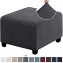 Capa para Puff Retangular - Tecido Jacquard