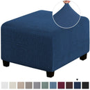 Capa para Puff Retangular - Tecido Jacquard