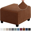 Capa para Puff Retangular - Tecido Jacquard