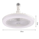 Ventilador de Teto Led com Controle Remoto base E27 com 3 temperaturas