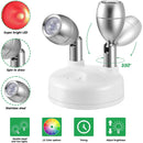 Luminária Spot Led Direcionável Wireless com Controle Remoto - Pilha