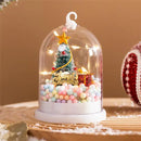 Globo de Neve Paisagem com Led 20CM