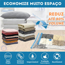Ziplock Saco à Vácuo para Embalar Roupas, Edredom, Cobertor, Mala, Viagem