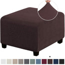 Capa para Puff Retangular - Tecido Jacquard