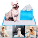 Kit com 100 Tapete Higiênico Pet Cachorro Descartável para Sofá Cama Colchão