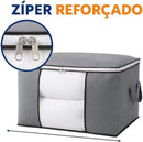 Kit 6 Caixas Organizadoras Organizaçao Inteligente para Seu Guarda-Roup Irganizador de Roupas com Zíper Reforçado + Proteção Anti Poeira