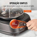 Grill Vertical Elétrico Giratório