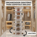 Torre Sapateira Giratória 360° em MDF