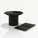 Mesa Expansível Oval Adapt em MDF