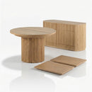 Mesa Expansível Oval Adapt em MDF