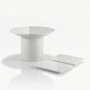 Mesa Expansível Oval Adapt em MDF