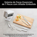 Jogo de Faqueiro com Amolador Semi-Automático