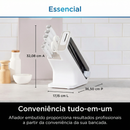 Jogo de Faqueiro com Amolador Semi-Automático