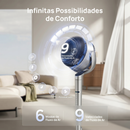 Ventilador TurboWind Wifi + IA Movimento
