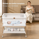 Berço Moisés 3 em 1 com Balanço