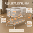 Berço Moisés 3 em 1 com Balanço