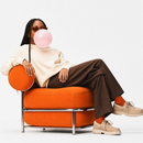 Poltrona Loop - Estofado com Ar