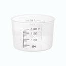 Kit 3 Potes Herméticos com Copo Medidor de Plástico 2,5 Litros