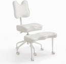 Cadeira ergonômica com pernas cruzadas para escritório em casa
