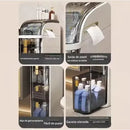 Gaveteiro Organizador FlexMove™ | Multiuso com Rodinhas para Banheiro, Quarto, Cozinha e Lavanderia